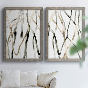 Runnel XI - Barnwood Framed Canvas Set