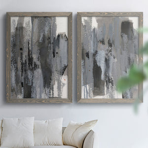 Loft Pastel III - Barnwood Framed Canvas Set