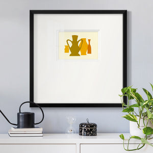 Posing Pottery I Premium Framed Print Double Matboard