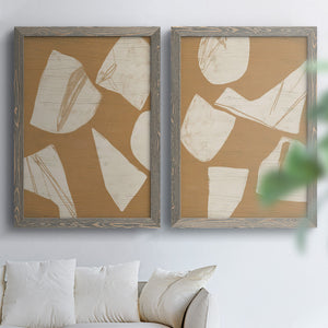 Piecemeal I - Premium Framed Canvas 2 Piece Set - Ready to Hang