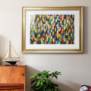 Confetti II - Modern Framed Art Print