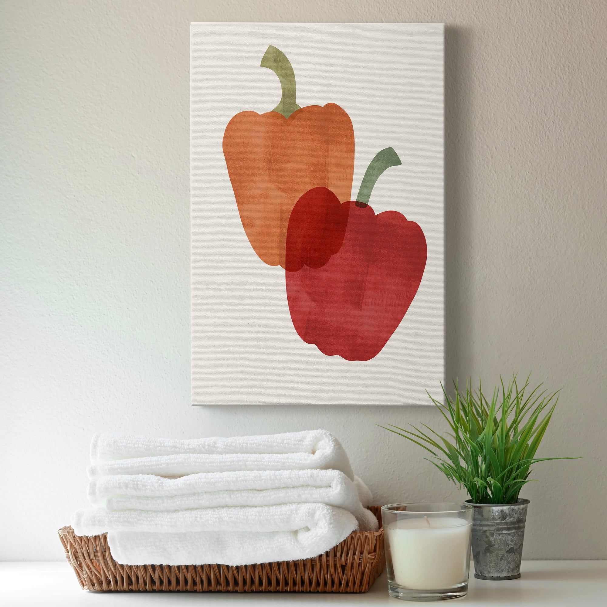 Organic Veg VII Premium Gallery Wrapped Canvas - Ready to Hang