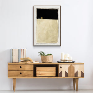 Inner Musing II - Framed Premium Gallery Wrapped Canvas L Frame - Ready to Hang