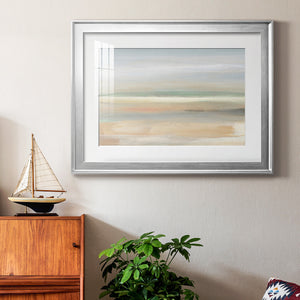 Soft Far Field - Modern Framed Art Print