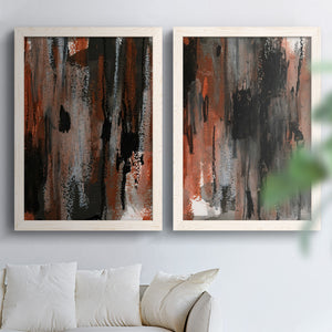 Loft Pastel VII - Barnwood Framed Canvas Set