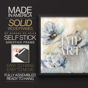 41787,artwork,flowers,floral,painting,modern,decor,home,interior,white,blue,delicate,blossoms,design,nature,still life,aesthetic,elegant,beauty,frame,neutral,soft tones,decor piece,wall art,creativity,inspiration,harmony,fresh,visual,texture,light,contemporary,arrangement,botanical,vivid,outdoors,tranquility,color palette,visual composition,Re-stickable,Plants & Flowers