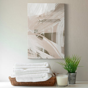 Earthtone Swipe II Premium Gallery Wrapped Canvas - Ready to Hang