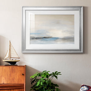 Soft Distance - Modern Framed Art Print