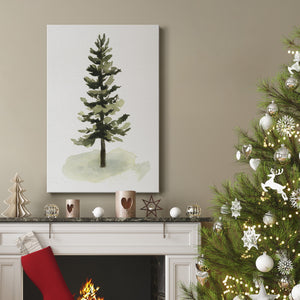Watercolor Pine II Premium Gallery Wrapped Canvas - Ready to Hang