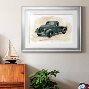 Pickup II - Modern Framed Art Print