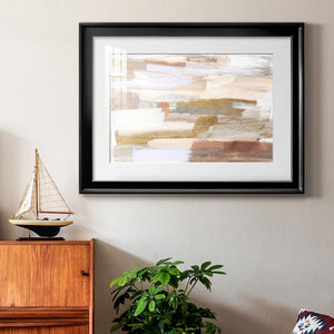 Gold Quartz II - Modern Framed Art Print