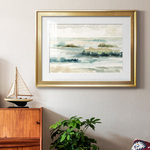 Pastel Panorama - Modern Framed Art Print