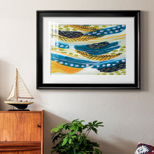 Feathery I - Modern Framed Art Print