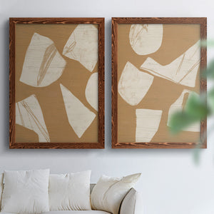 Piecemeal I - Premium Framed Canvas 2 Piece Set - Ready to Hang