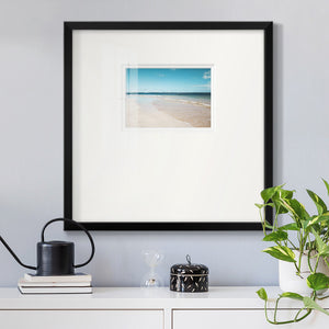 Sugar Sand Beach Premium Framed Print Double Matboard