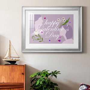 Happy Galentine's Day Collection A - Modern Framed Art Print