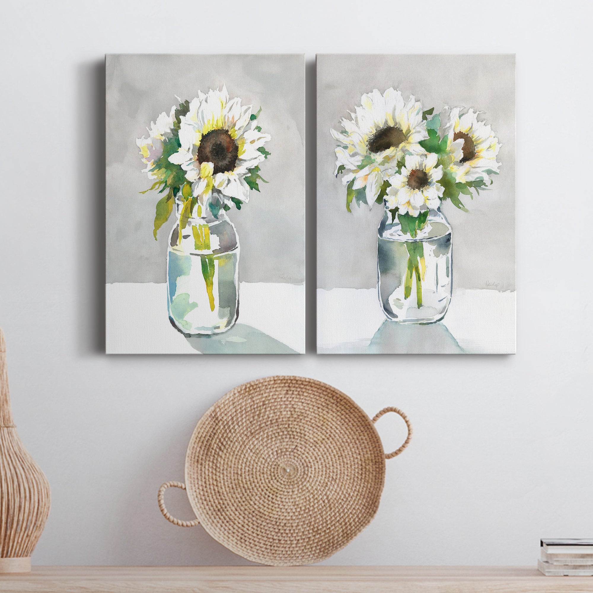 Sunflower I Premium Gallery Wrapped Canvas - Ready to Hang