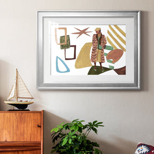 Vintage Vibes I - Modern Framed Art Print