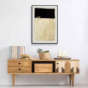 Inner Musing II - Framed Premium Gallery Wrapped Canvas L Frame - Ready to Hang