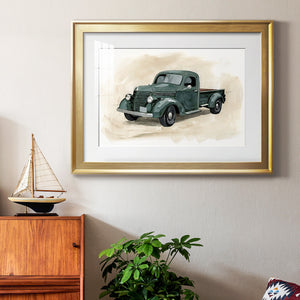 Pickup II - Modern Framed Art Print