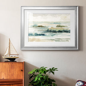 Pastel Panorama - Modern Framed Art Print