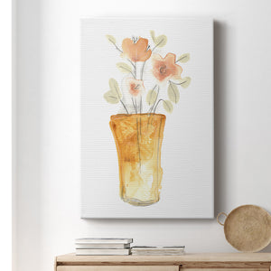Blossom Pop Study I Premium Gallery Wrapped Canvas - Ready to Hang