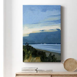 Blue Ocean Evening II Premium Gallery Wrapped Canvas - Ready to Hang