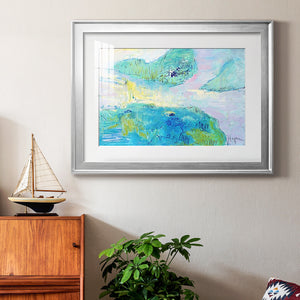 Smooth Sailing in the Heartland - Modern Framed Art Print