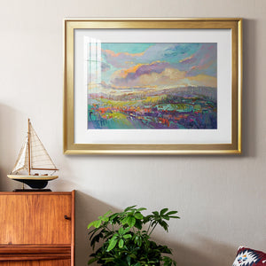 Land of Milk and Honey - Modern Framed Art Print