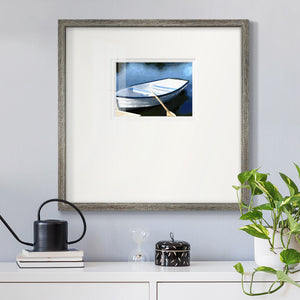 Colorful Rowboat III Premium Framed Print Double Matboard