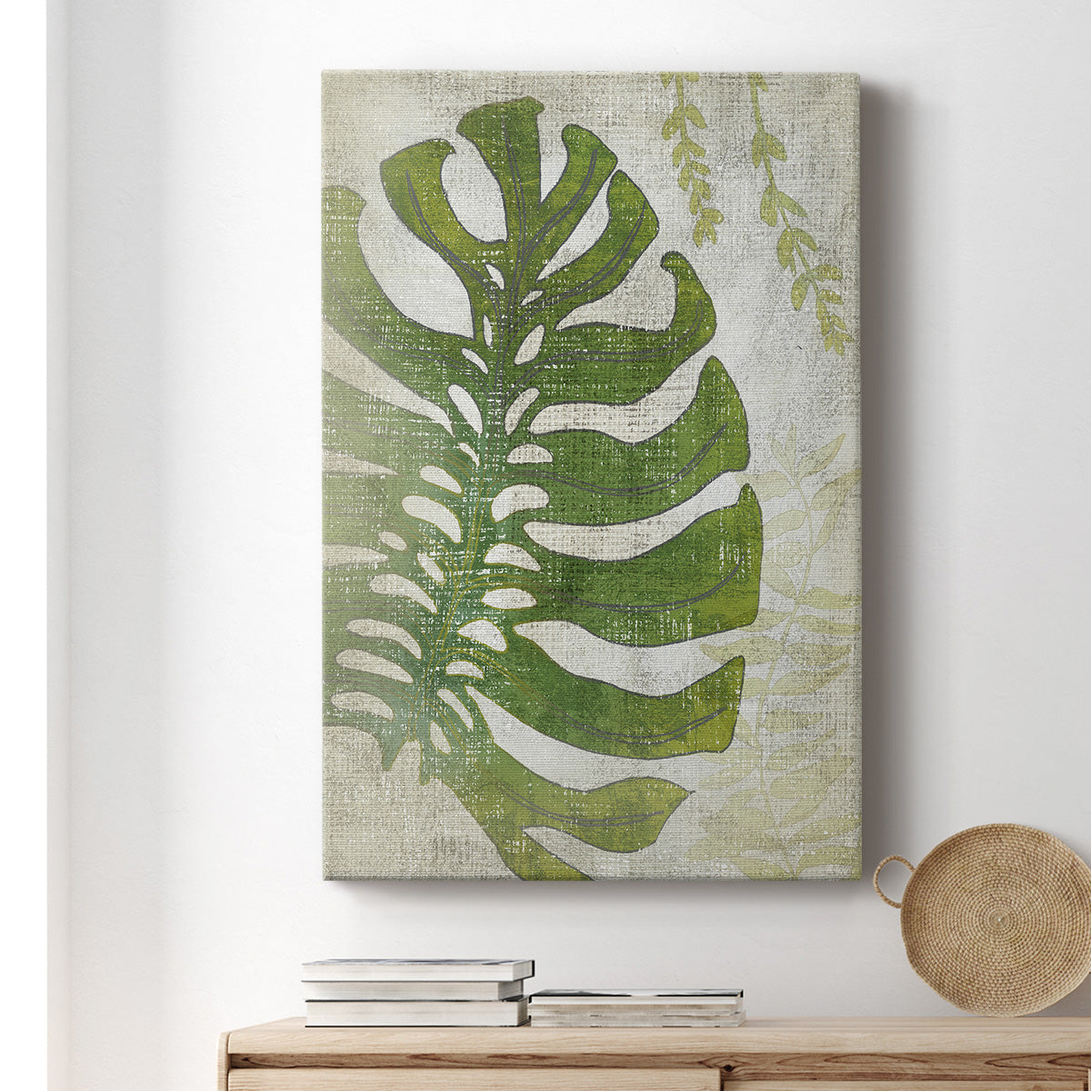 Frond III Premium Gallery Wrapped Canvas - Ready to Hang