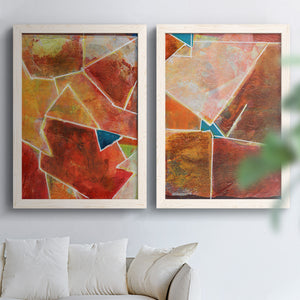 Primary Connection VII - Barnwood Framed Canvas Set