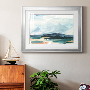 Pastel Vista I - Modern Framed Art Print