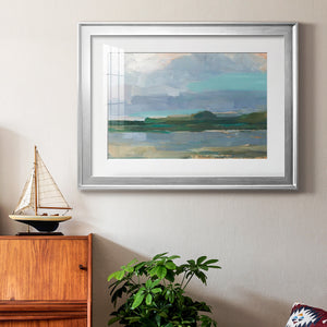Twilight Vista Study I - Modern Framed Art Print