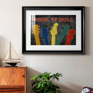 Rock and Roll - Modern Framed Art Print
