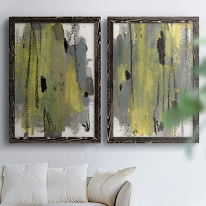 Loft Pastel I - Barnwood Framed Canvas Set