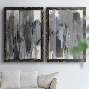 Loft Pastel III - Barnwood Framed Canvas Set