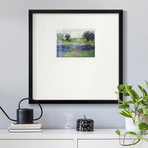 Wildflower View Premium Framed Print Double Matboard