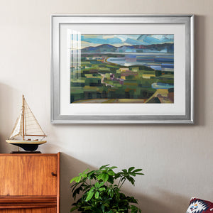 View From Goose Park - Modern Framed Art Print