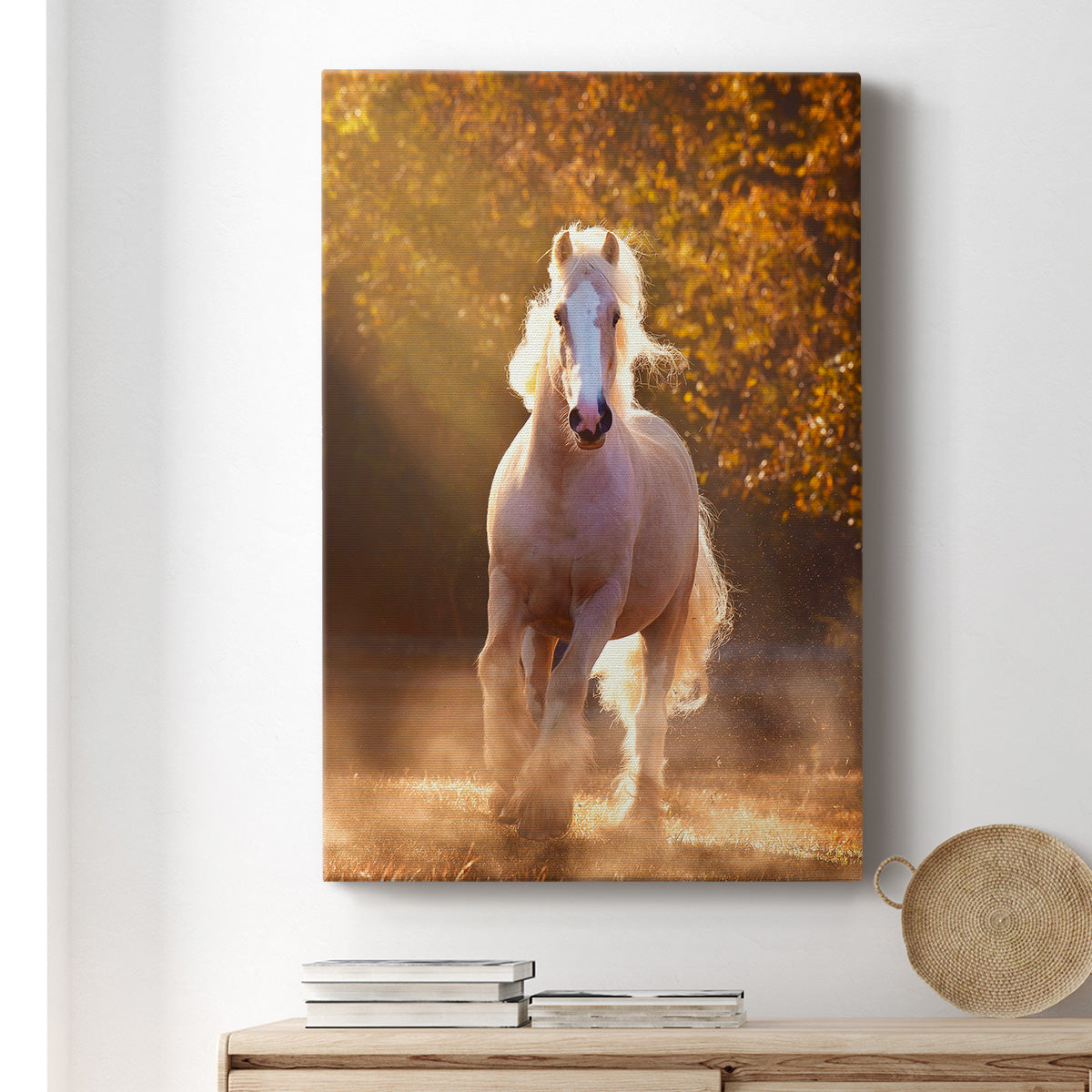 Horse Motion VIII Premium Gallery Wrapped Canvas - Ready to Hang