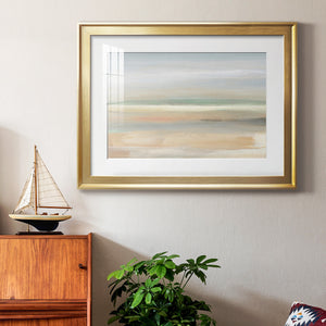 Soft Far Field - Modern Framed Art Print
