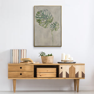 Fresh Unfolds III - Framed Premium Gallery Wrapped Canvas L Frame - Ready to Hang