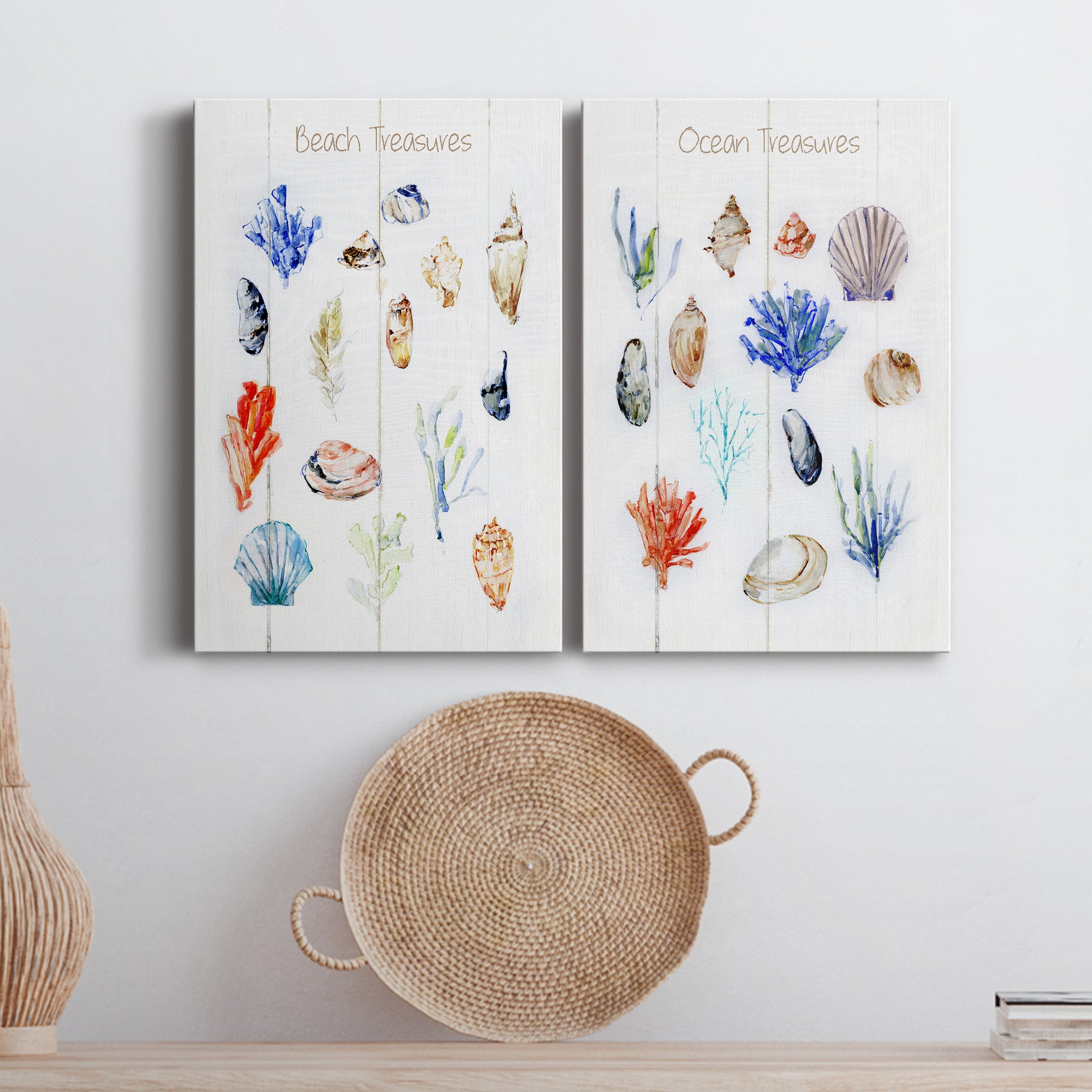 Beach Treasures Premium Gallery Wrapped Canvas - Ready to Hang