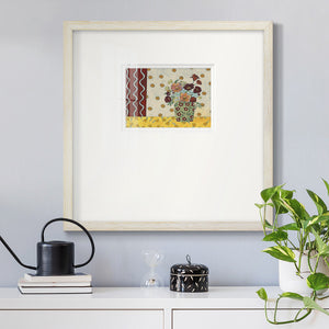 Flowerscape II Premium Framed Print Double Matboard