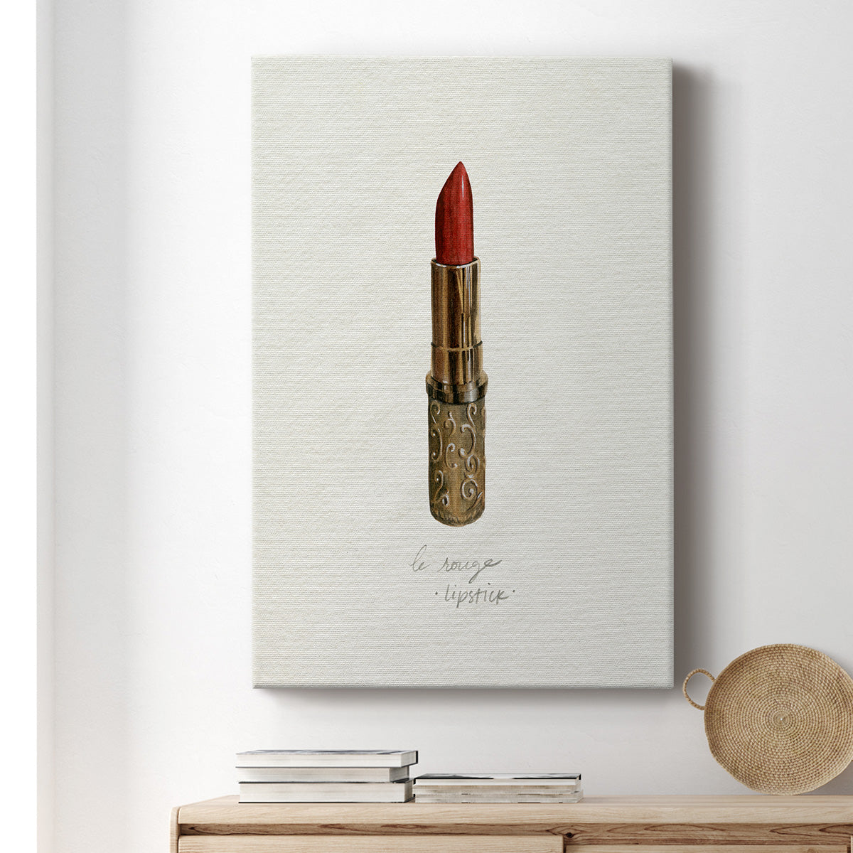 Gilded Toiletries III Premium Gallery Wrapped Canvas - Ready to Hang