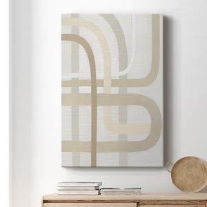 Loops & Weaves II - Canvas Art Print