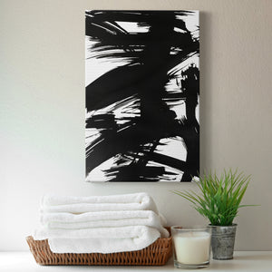 Black Bamboo I Premium Gallery Wrapped Canvas - Ready to Hang