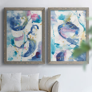 Fiesta I - Barnwood Framed Canvas Set