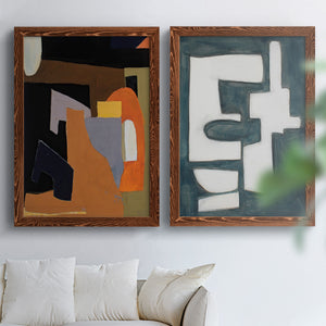 The Olive Press Rooom - Barnwood Framed Canvas Set