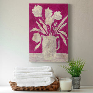 Fuchsia Arrangement II Premium Gallery Wrapped Canvas - Ready to Hang